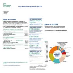 Taxpayers Start Receiving Annual Tax Summary From HMRC
